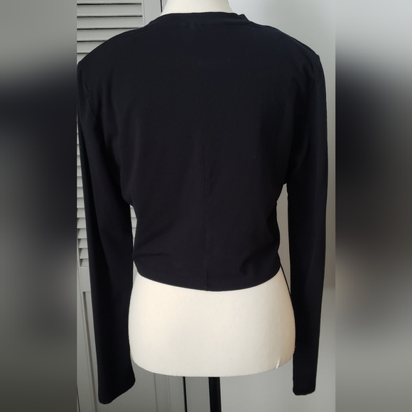 Long-sleeve shoulder-pad tee - Picture 4 of 5